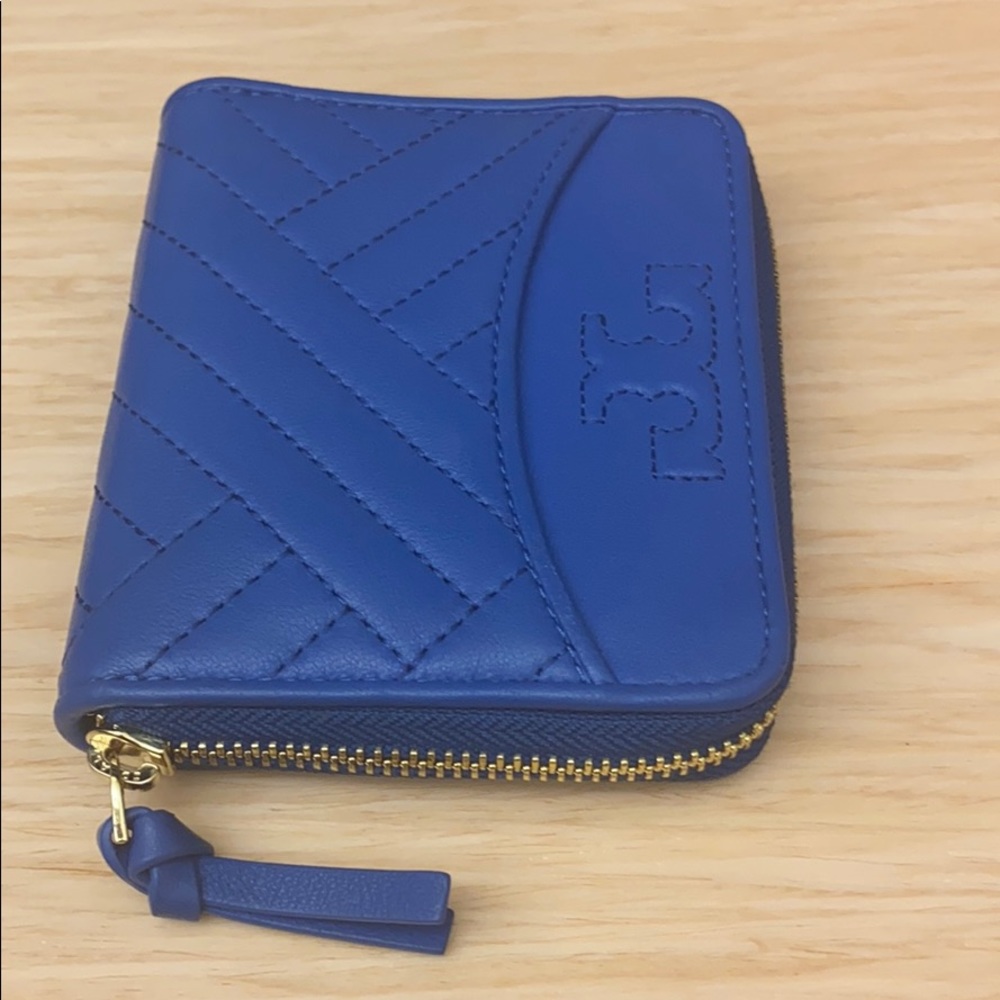 Stunning Blue Tory Burch Wallet!